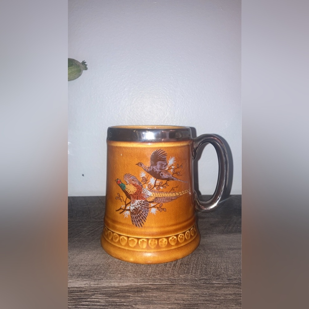 Vintage Lord Nelson Ware Elijah Cotton Hunting Ceramic Beer Mug Stein England